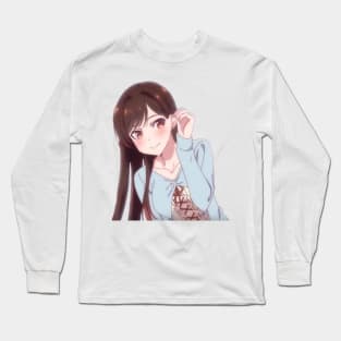 Chizuru From Rent A Girlfriend Anime Long Sleeve T-Shirt